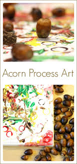 New preschool and kindergarten squirrels and acorns activities we are adding this fall to our kidssoup resource library together with your children, look at an acorn together. Fall Art For Kids With Acorns Fun A Day Fall Preschool Activities Fall Art Projects Autumn Art
