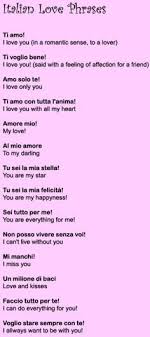 Italian Love Phrases Language Italian Palavras Em Italiano Frases Em Italiano Vocabulario Italiano