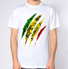 us 11 89 15 off lion t shirt roar top rasta reggae rastafarian rastafari scratch tee cool casual pride t shirt men unisex new fashion in t shirts