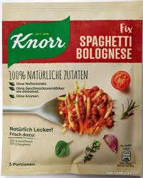 Knorr Fix Naturally Delicious Spaghetti Bolognese In 2020 Spaghetti Bolognese Delicious Bolognese