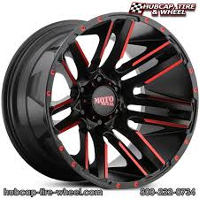 Black And Red Truck Rims 20 Inch Moto Metal Mo978 Razor Jeep Wheels Truck Rims Rims For Cars