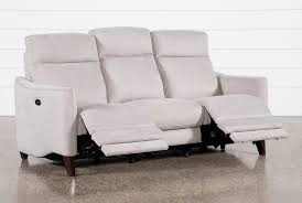 Melina Gray Power Sofa In 2020 Power Reclining Sofa Reclining Sofa Power Recliners