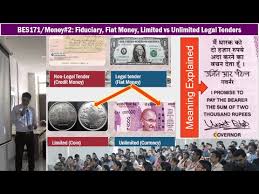 It has value only because a government maintains its value, or because parties engaging in exchange agree on its value. Bes171 Money 2 Limited Vs Unlimited Legal Tenders Fiat Fiduciary Money Gold Standard Youtube