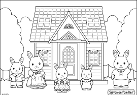 Image Result For How To Draw Sylvanian Family Family Coloring Pages Bee Coloring Pages Cool Coloring Pages
