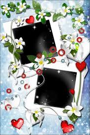 2 Psd Frames For Photoshop White Flowers Free 2 Photo Frame Psd Free Download Photo Frame 2 Photo Frame Photo Layers