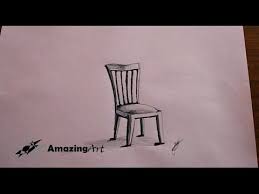 Now erase the guidelines and make sure all of your lines have been drawn with a nice thick line. Como Dibujar Una Silla How To Draw A 3d Chair Youtube Home Decor Decals Chair Decor