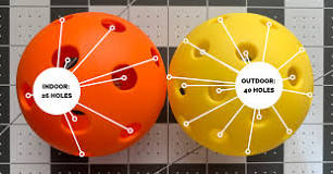Indoor vs Outdoor Pickleballs: What's the Difference?