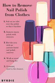 See full list on wikihow.com How To Get Nail Polish Out Of Clothes And Fabric Remove Nail Polish From Clothes Get Nails Nail Polish