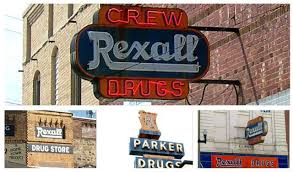 Update this logo / details. Remembering Rexall Vintage Alabama Drugstore Signs Al Com