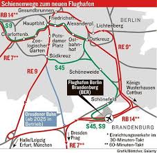 Fahrplan Airport Express Vom Ber Zum Hauptbahnhof In 36 Minuten Flughafen Berlin Bahnhof Schnellzug