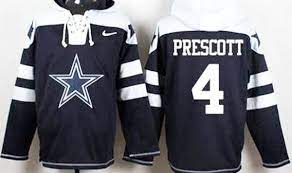 Dak Prescott Navy Blue Pullover Hoodie Dallas Cowboys Dallas Cowboys Outfits Dallas Cowboys Shirts