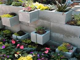 Fill the hollow core block and a minimum 12 behind. Learn How To Build A Cinder Block Garden