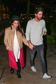 Kourtney kardashian and scott disick's romance may have become public knowledge following their debut on reality series keeping up with the kardashians, but since then, their relationship has become one of the most followed in the world. Kourtney Kardashian Out With Scott Disick Despite Relationship Woes Daily Mail Online
