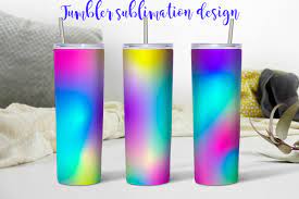 Download Abstract Neon Sublimation Tumbler Svg File Free Svg Cut Files