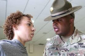 Sgt. 1st Class Sylvester Brookins, a drill sergeant