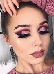Pin By Paun Adina On Beauty Begins The Moment You Decide To Be Yourself Burgundy Makeup Burgundy Makeup Look Pageant Makeup