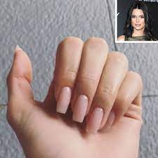 Coffin nails designs kylie jenner acrylic nails kylie jenner kylie nails hallographic nails best acrylic nails fun nails khloe kardashian nails kendall jenner nails baby pink nails acrylic. Kendall Jenner Gets Long Acrylic Nails Like Kylie Jenner People Com