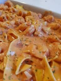 Tagliatelles Aux Scampis Tomate Creme Recette Recettes De Cuisine Cuisine Recette