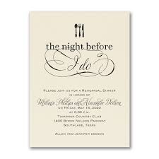 The Night Before I Do Invitation Ecru Rehearsal Dinner Invitations Wording Wedding Rehearsal Dinner Invitations Rehearsal Dinner Invitations