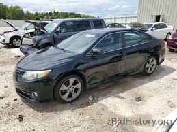 Report 4T1BF1FK3CU157522 TOYOTA CAMRY 2012 BLACK GAS