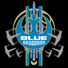 Star Wars Rogue One Blue Squadron Star Wars Tshirt Star Wars Art Star Wars Merchandise