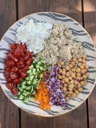 Lobster salad in a half avocado as the appetizer; Greek Couscous Salad Designer Bags Dirty Diapers