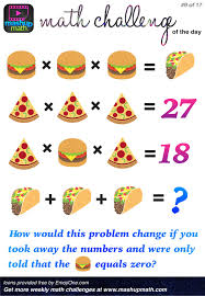 Are You Ready For 17 Awesome New Math Challenges Mashup Math Math Challenge Maths Puzzles Mental Math
