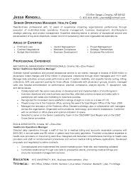 Resume Examples Healthcare Management Resume Templates Operations Management Resume Objective Examples Medical Resume