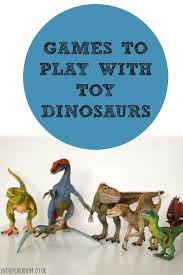 Games To Play With Toy Dinosaurs In The Playroom Dinosaur Activities Kids Playing Dinosaurs Preschool
