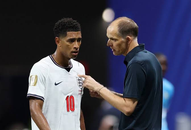 La grieta entre Bellingham y Tuchel que marcó a Inglaterra antes de la semi  - KCH FM