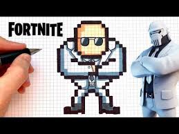 Tuto Dessin Brutus Skin Pixel Art Fortnite In 2020 Pixel Art Pixel Pixel Color