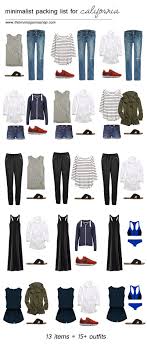 Mom Style Packing List Minimalist Wardrobe Packing Light California Trip California Vacation Packing List For California Fashion Capsule Wardrobe Clothes