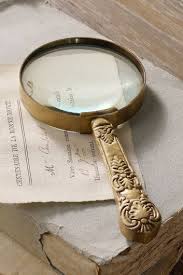 Pin By Janet Snyman On Victorian Magnifying Glass Glass Collection Vintage Office