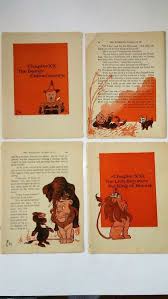 Antique 1903 Wizard Of Oz 4 Lion Color Book Page Illustrations W W Denslow
