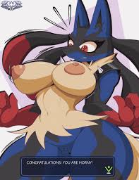Rule34 - If it exists, there is porn of it  knightmoonlight98, mega lucario,  pokemon (species)  6455268