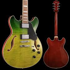 ibanez as73fmgvg as artcore 6str electric guitar green