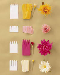 Jolies Fleurs En Papier Crepon Fleur Papier Crepon Fleurs En Papier Fleurs En Papier De Soie