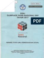 Selain bidang studi matematika dan ipa (ilmu pengetahuan alam, ada juga osn ips (ilmu pengetahuan sosial). Soal Osn Ips Smp Tingkat Kabupaten 2017