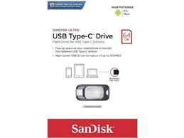 Sandisk Cruzer Cz450 64gb Ultra Usb Type C Flash Drive Sdcz450 064g A46