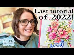Last Watercolor Tutorial of 2022!! Loose Flowers in vase