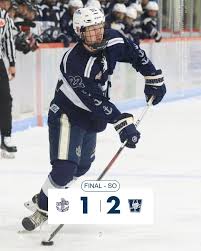 Tyler Bouck was strong again tonight as the goal tenders stole the show  here at the Reeves CC. The Vets fell in a shootout to the Wellesley  Applejacks 2-1. Tate McKenna scored