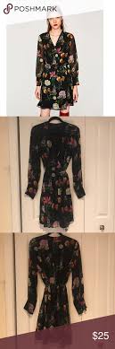 This video is all about inspiration and this time i found one in a shop. Zara Long Sleeve Floral Printed Wrap Dress Printed Wrap Dresses Clothes Design Wrap Dress