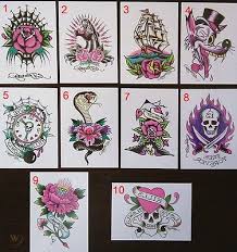 Ed hardy kitty tattoo by cakekaiser on deviantart. Crazy Age Jeans Butterfly Ed Hardy Tattoo Waist 32 Us 9 10 315524597