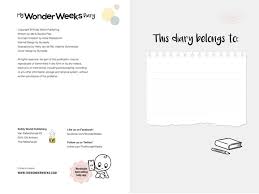 That promise is laid out in the book's subtitle: My Wonder Weeks Diary By Xaviera Plooij 9789491882180 Booktopia