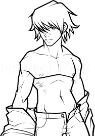 How To Draw A Hot Guy, Hot Guy, Step By Step, Drawing Guide, By Dawn -  Dragoart