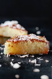 Melt butter, allow to cool to room temperature. Basbousa Recipe Almond Semolina Cake From The Mediterranean Dish Basbousa Recipe Best Basbousa Recipe Semolina Cake
