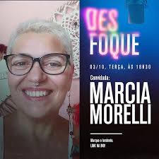 ⏺️ [#81] DESFOQUE COM MARCIA MORELLI Nosso próximo encontro será  terça-feira, dia 03/10, às 18h30, e receberemos Marcia Morelli! Marcia  Morelli é atriz, dubladora e diretora. Já emprestou sua voz para atrizes