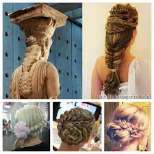 We Love Braids In Our Updos Weddingupdos Vivesquestyle Braidscouture Greek Hair Hair Styles Roman Hairstyles