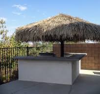 African Reed Thatch Palapa/Tiki Hut Roofing Panel/Shingle W/Clips
