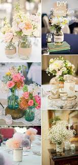 Diy Rustic Wedding Ideas Mason Jars Wedding Table Setting And Centerpieces Wedding Centerpieces Wedding Table Settings Centerpieces Wedding Centerpieces Diy